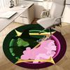 Witch Queen,Fantasy Princess Chair Mat Round Rug Office Carpet, Machine Washable, Non Slip, Suitable for Living Rooms, Bedrooms