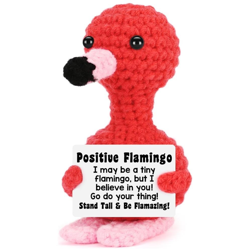 1PC New Cute Positive Energy Potato Emotional Penguin Doll Beer Cup Handmade Knitted Turtle Creative Ornament
