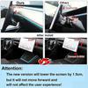 For 2020-2024 Tesla Model Y Car Navigation Screen Rotating Holder for Tesla Model 3 2019-2023 Car Swivel Mount 2021 2022