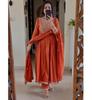 Women Cotton Anarkali Salwar Kameez Set Bollywood Party Wear Designer Top Tunic Kurti