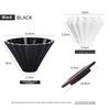 Dopamine Origami Filter Cup Ceramic Coffee Filter Cup Hand Brewed Coffee Pot Filter Drip Filter Pot Hand Brewed Coffee Pot Cover