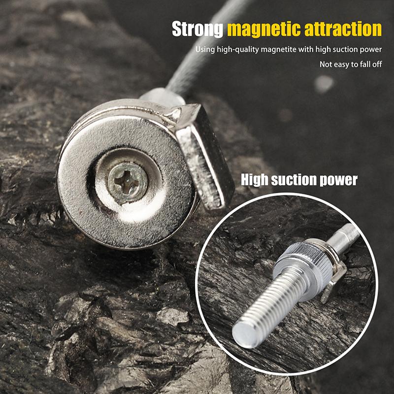 Strong Magnetic Oil Plug Remover Wrench Anti Scald Oil Drain Plug Removal Tool Auto Car Maintenance Tool