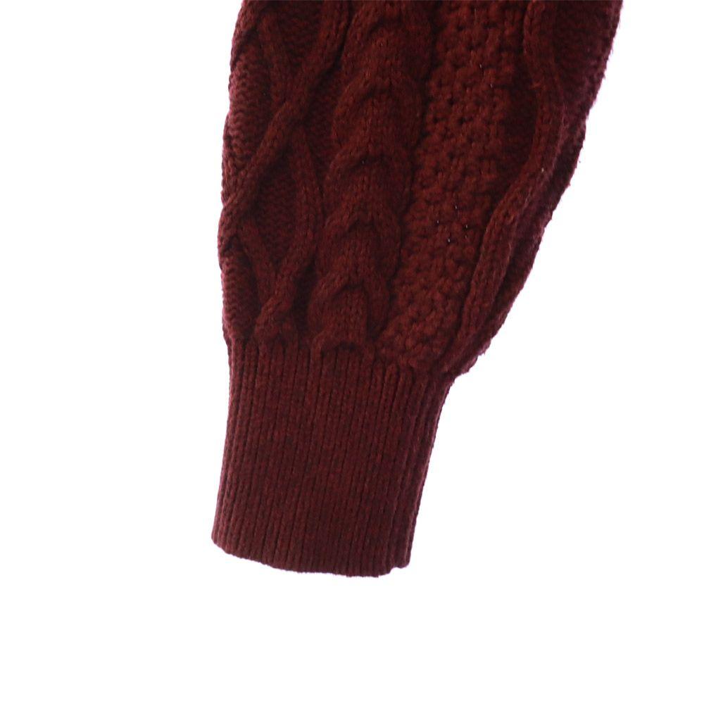 Lafayette Short Sleeve Knit L Bordeaux Series Logo Embroidery Men's Used