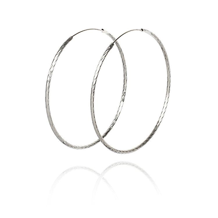 European and American Large Circle Earrings Temperament Korean Personality Hipster Earrings Versatile Ring Earrings Fashion Exaggerated Earrings