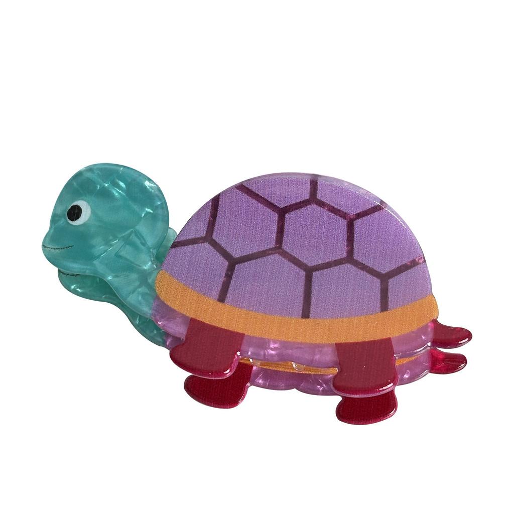 Fashionable Turtle Acrylic Hair Claw Clip Colorful And Functional Accessory For Women