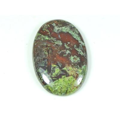28X42X06 MM Prírodný Dračí Jaspis Oválny Tvar Kabošón Voľný Drahokam 66Cts. SY-469