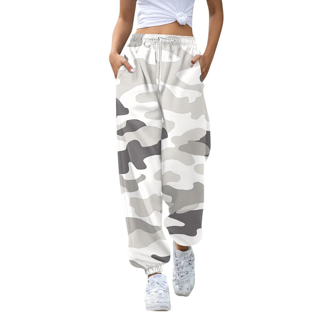 Kids Sport Printed Gradient Drawstring Pocket Casual Sweatpants Pants