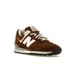 New Balance 576 Made In England Monks Robe Men Sneakers Brown Coconut-Milk Whisper-White OU576BRN