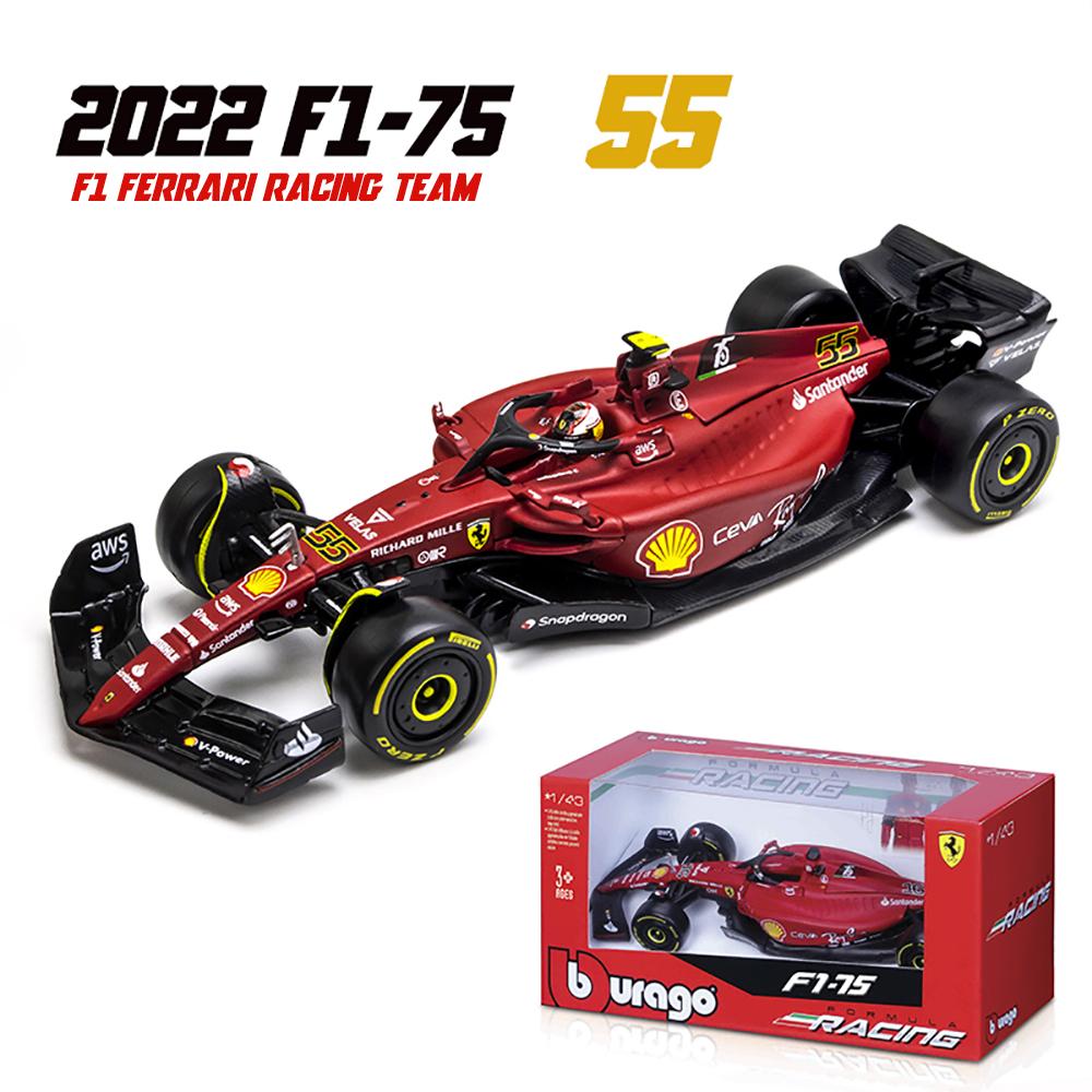 APTJ4 Bburago 1:43 F1 Red Bull Ferrari Mercedes Benz Aston Martin McLaren Alfa Romeo Legierung Luxusauto Druckguss-Automodell Spielzeugserie