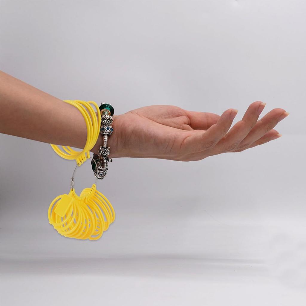 Operitacx 1pc Bracelet Measuring Tool Bangle Bracelet Cuff Measure Tool Cuff Bracelet Sizer Measurement Ring Jewelry Gauge Ring Measurer and Ring