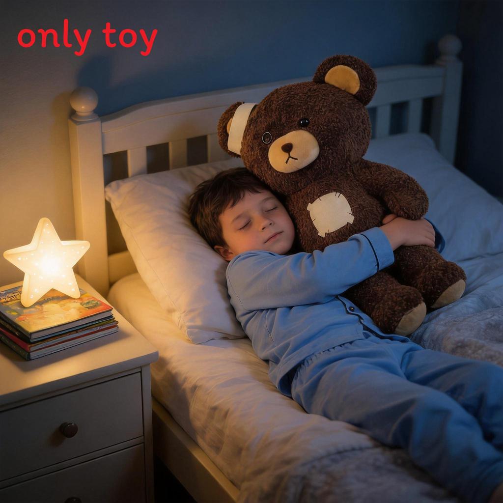 Plüsch-Teddybär-Kissen mit Polyesterfaserfüllung für Kinder und Erwachsene