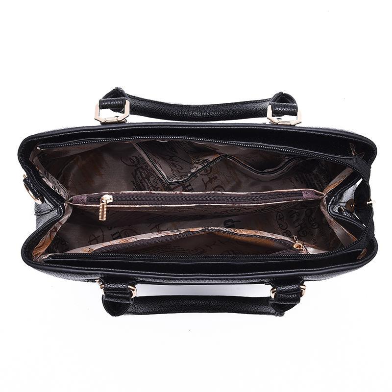 Temperament High-end Women's Messenger Bag Simple and Fashionable Versatile Handbag Large Capacity Commuting Shoulder Bag