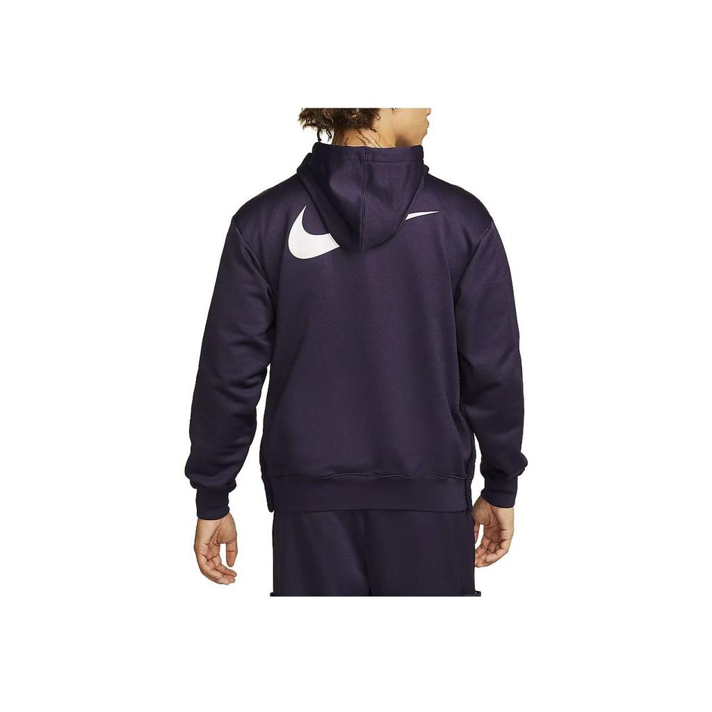 Nike Therma-FIT Solid Hooded Zip-Up Casual Jacket Men Jacket Ink-Purple FB7116-555
