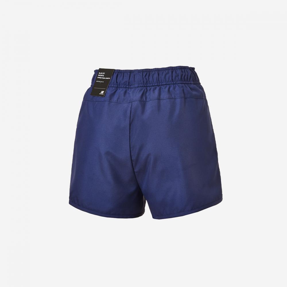 New Balance Women S Water 3.5 Woven 2 In 1 Board ShortS Nbnve3w702   59  Navy