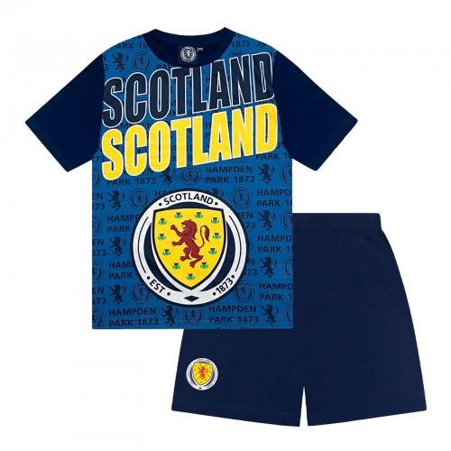 Scotland FA Boys McTominay 4 Short Pyjama Set