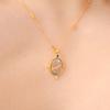 Explosive Korean Starry Sky Necklace, Gemstone Mountain Design, Commuting Stacked With Feminine Light Luxury Accessories