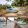 HOKA Bondi 9 Luna Moth Blue Spark Men Sneakers Green 1162011-LNMT