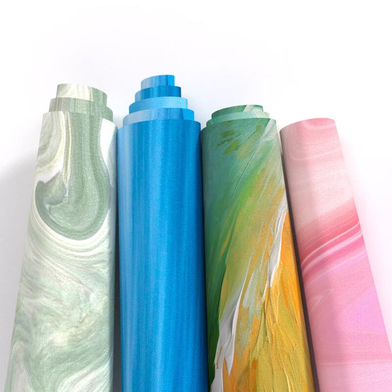 LISM Suede Foldable Yoga Mat