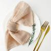 50pcs Cloth Napkins 100% Cotton  Gauze Fabric 30x30cm For Wedding Party Birthday Tea Towel Table Baby Shower Christmas Napkins