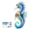 Sea Breeze Style Bead Kit Mythical Ocean DIY Kit, Themed Jewelry Making Set, Decorative Beading Kits for Balcony Marine Animal Craft Supplies Handmade