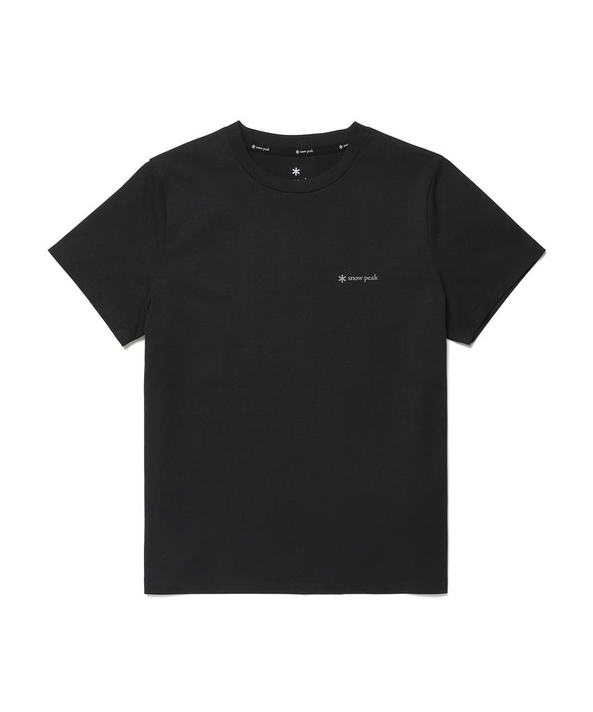SNOWPEAK APPAREL Quick-Dry Women'S Basic Short Sleeve T-Shirt (S26Mwtts13) Black