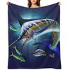 Marlin and Mahi Mahi Throw Blanket christmas decoration Large Polar Thermals For Travel Blankets