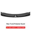 Door Sill Protector for 2024 Tesla Model 3 Highland Front Rear Door Entry Guard Scuff Plate Carpet Welcome Pedal Threshold Strip
