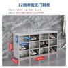 Stainless steel shoe cabinet purification workshop staff dust-free shoe stool laboratory double-sided shoe cabinet