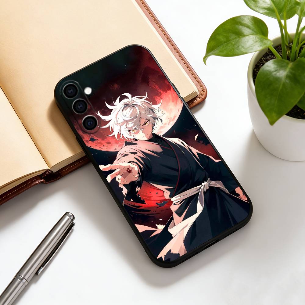 Gabimaru Phone Case For Samsung Galaxy A73,A72,A71,A70,A53,A52,A51,Soft Silicone Black Cover
