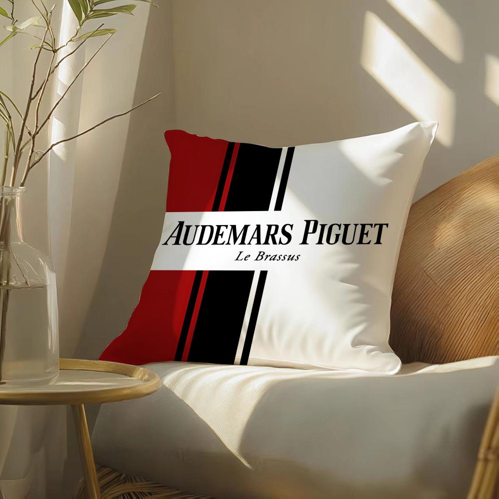 A-Audemars Piguet Cushion Cover Soft Short Plush Pillow Cover Smooth Cozy Texture Aesthetic Cushion Case Home Decor