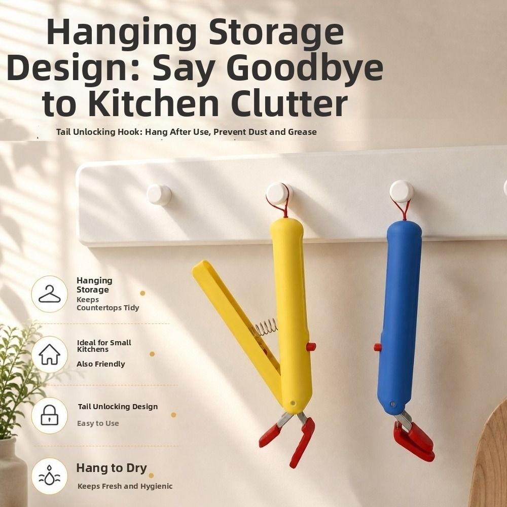 Non-Slip Anti Scalding Clip Heat-Resistant Dish Lifter Clamp Hot Bowl Gripper Kitchen Use