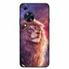 Phone Case For Huawei Nova Y63/ Y72S Case Animal Soft TPU Silicone Back Cover Case For Huawei Nova Y72S TPU Black Funda Nova Y63