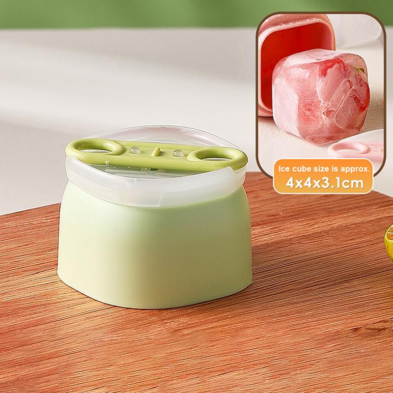 

Big Ice Ball Mold Silicone Ice Cube Tray Mould Diy Ice Ball Maker For Kitchen Bar Cocktail Juice Tool Accessories зелений