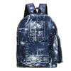 Printed Backpack + Pencil Case Casual Student Schoolbag Two-Piece Set Support