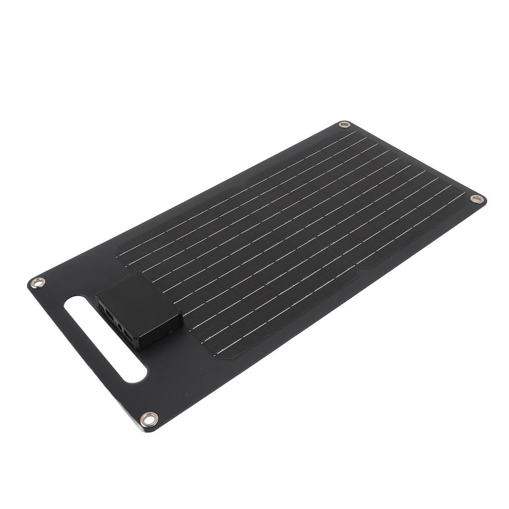 50W Solarmodul 12V Hocheffizientes Monokristallines Solarmodul Dual-USB-Ladegerät für Fahrzeug