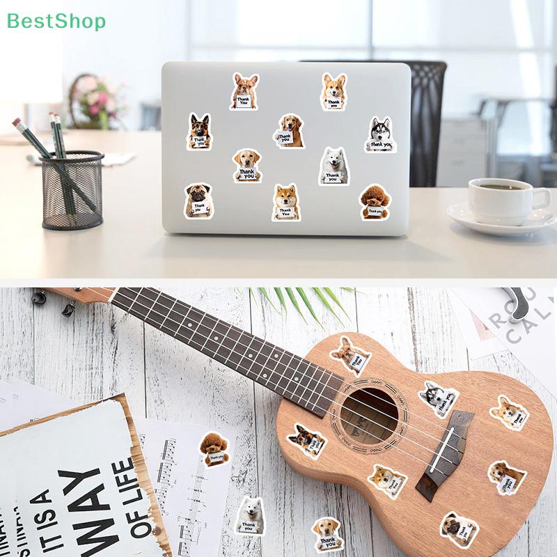 500Pcs Original Cat Thank You Sticker Sheets, Cute Dog Thank You Sign DIY Creative Gift Box Sealing Stickers
