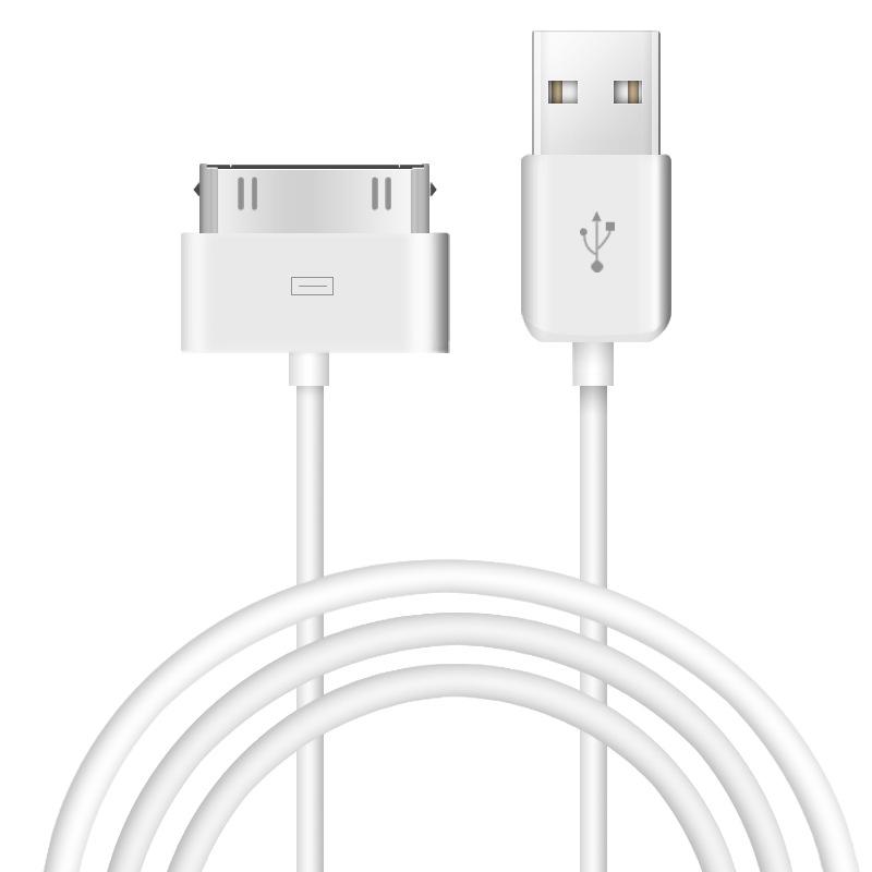 Compatible Charging Cable for iPhone 4, 4S, iPad 1, iPad 2