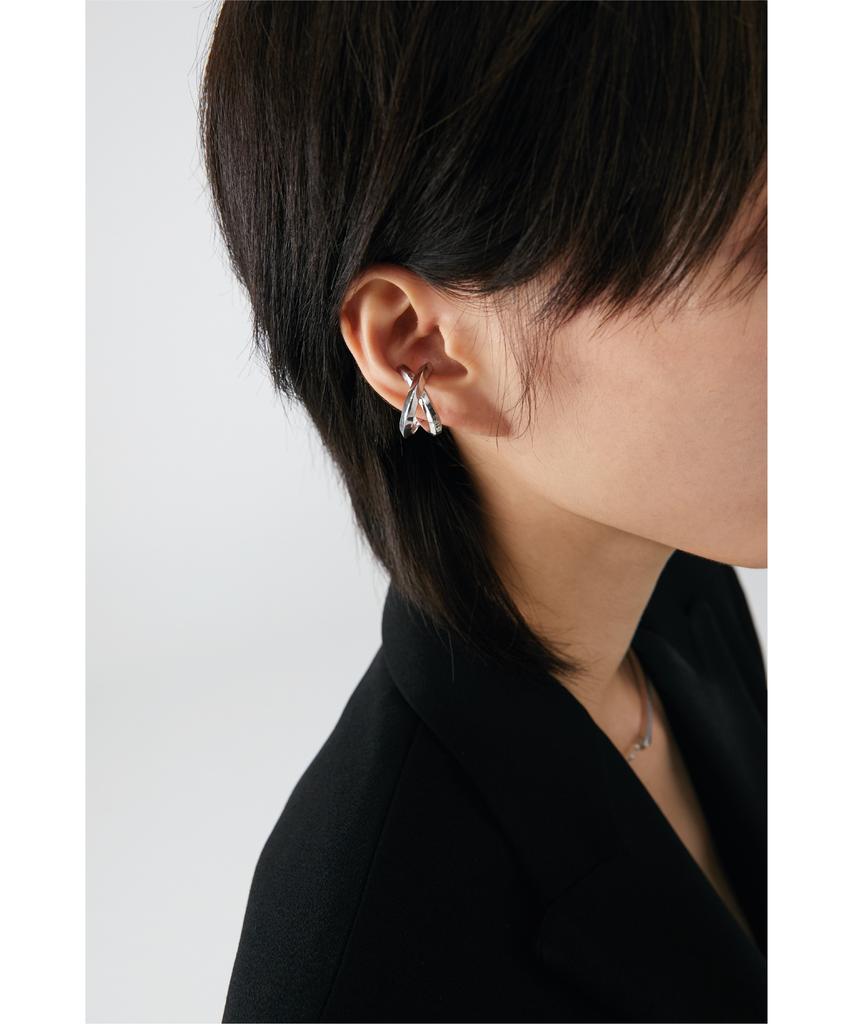 Keep'Em Eternal Ear Cuff (White) -Single Piece-