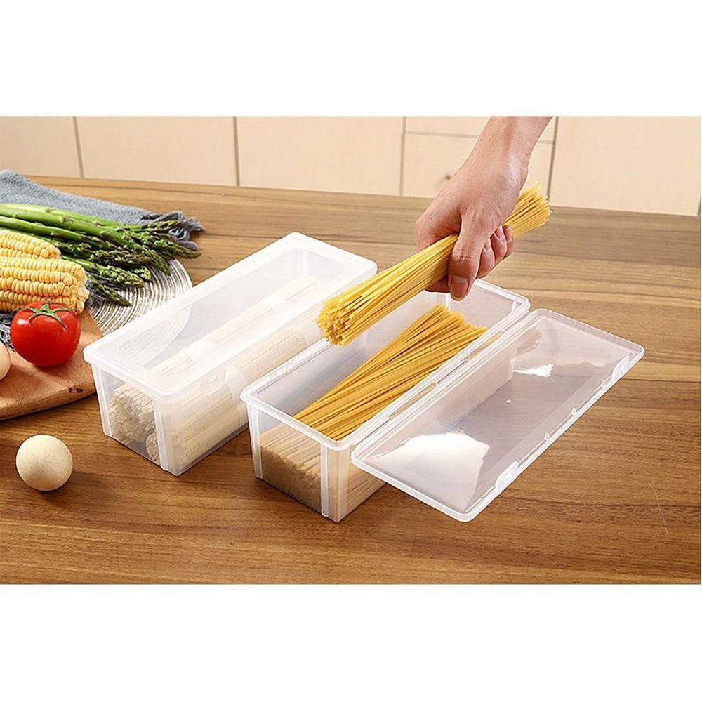 1Pcs Plastic Noodle Storage Box Multi-grain Spice Food Preservation Box Refrigerator Sealed Case