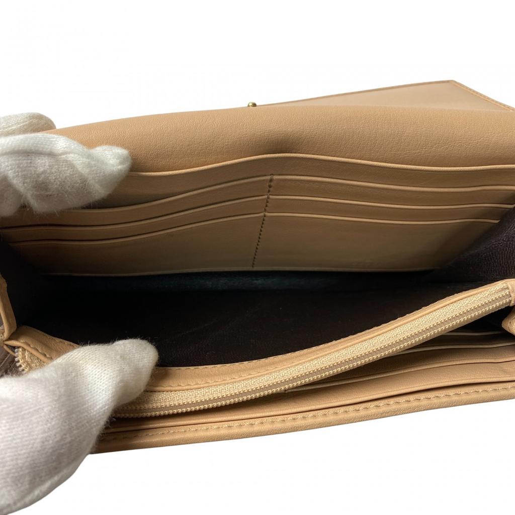 Used GUCCIPurse pink canvas/leather Women