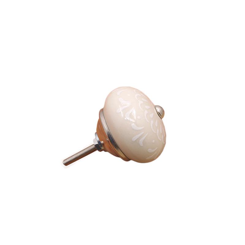 Modern American Ceramic Pumpkin Cabinet Handle
