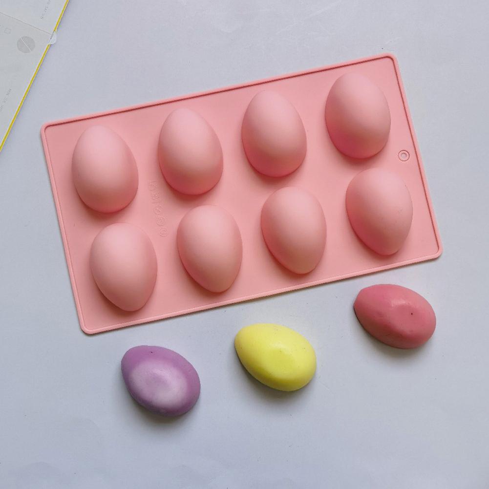 Easter Egg Shaped Chocolates Made Easy with Silicone Form Enjoyable Baking