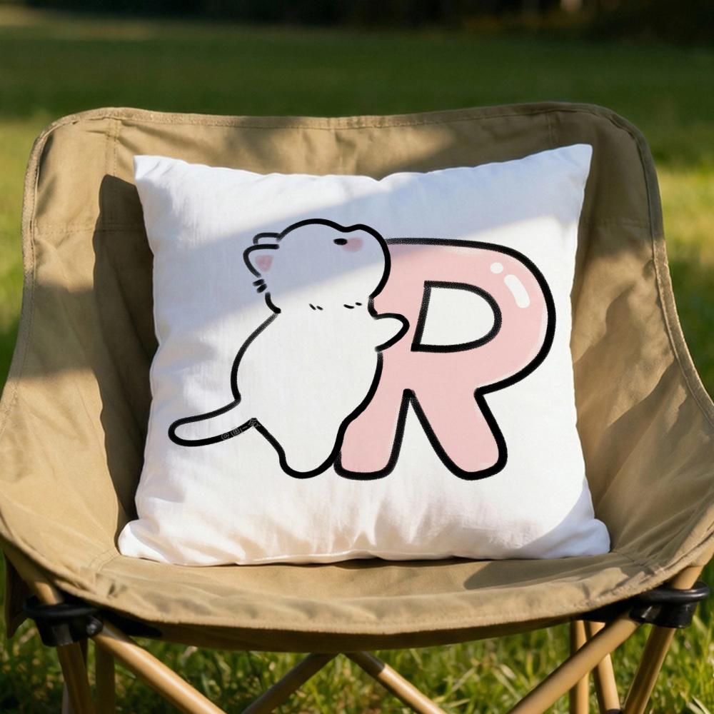 Personalised Cushion Cover Soft Reversible Durable Pillow Cover MultiScene Use for Home Car Daily Comfort