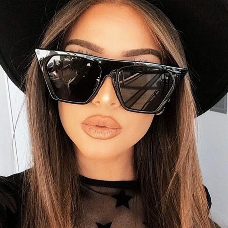 Twooo 113003 New Fashion Square Colorful Plastic Frame Women Sunglasses 2022