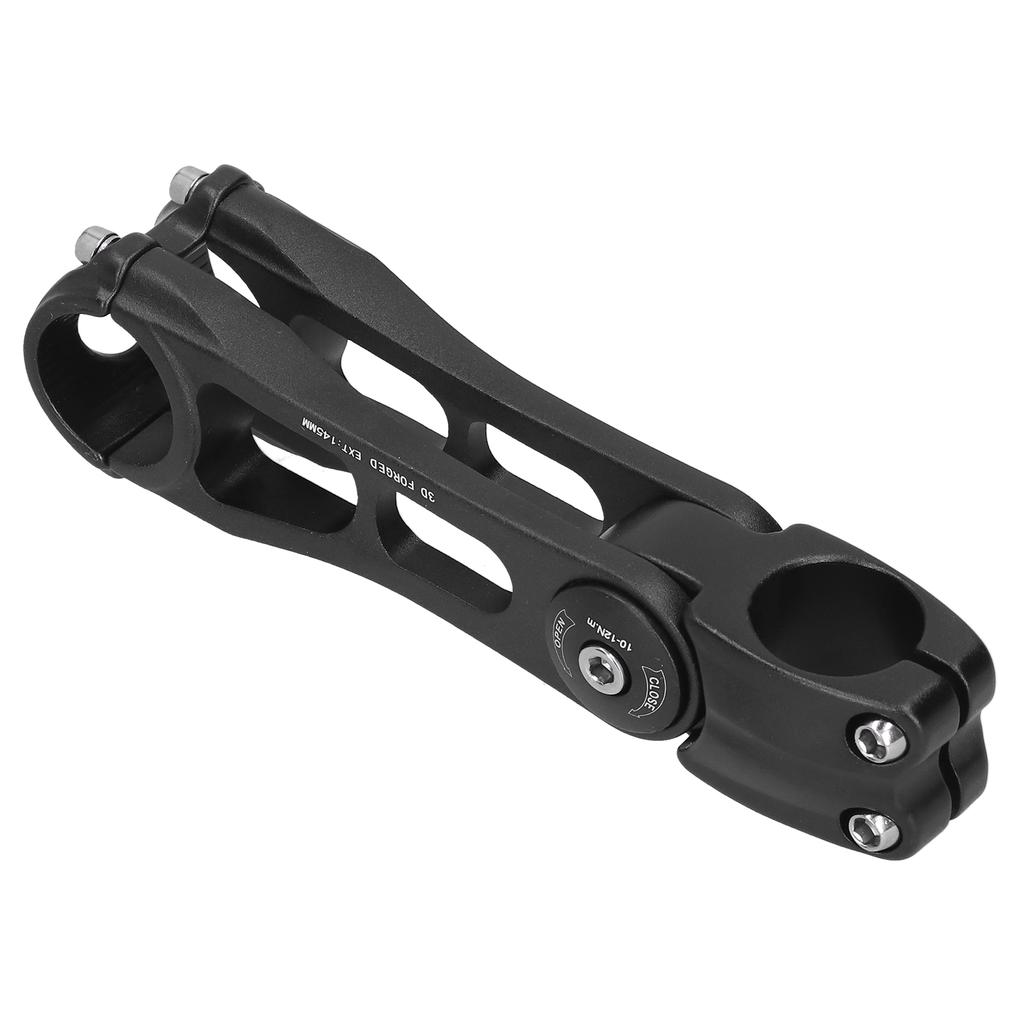 Mountain Bike Aluminum Alloy Stem Bicycle Angle Adjustable Handlebar Stem 31.8x145mm