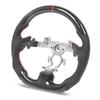 Hydro Dip Carbon Fiber Look Steering Wheel Stylish Ergonomic Steering Wheel Replacement for Infiniti G35 G37 G25 Q40