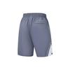 Li-Ning X Mister Cartoon Co-Branded Fan Wu Series Color-Block Straight-Leg Casual Shorts Men Bottoms Charcoal-Grey AKST755-1