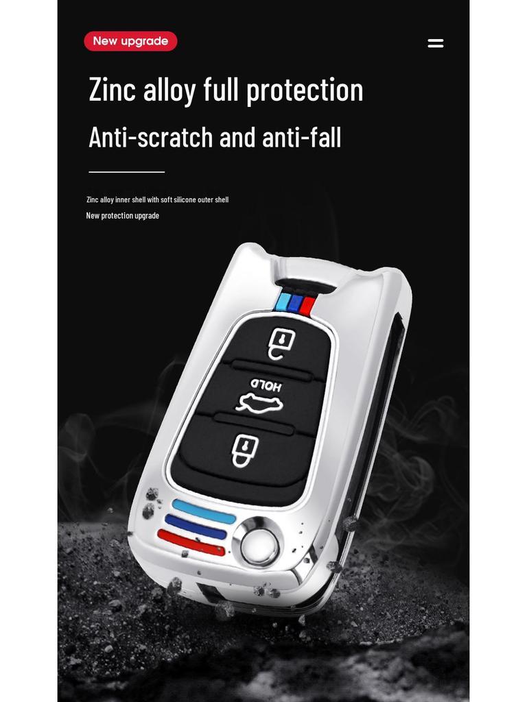 Key Shell Case for Beijing Hyundai: Elantra, Langdong, Reina, Sonata 8, ix35, Lingdong, ix25 Models