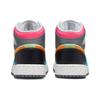 Air Jordan 1 Mid SE GS Flerfarget Barnesneakers Hvit Taxi Mørk-Skygge FN1190-100