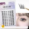 Manga Natural Lashes Clusters Wispy C Curl Individual Lashes  for Eyelash Extensions